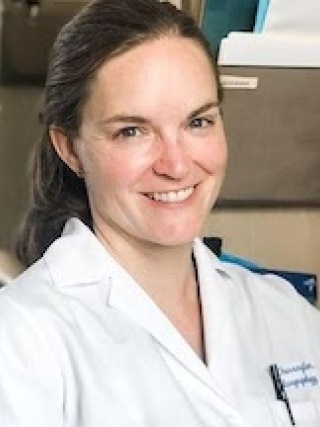 Photo of Heather Herrington, MD, UVM Medical Center Otolaryngology program director.