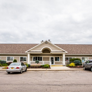 Entrance to Alice Hyde Medical Center in Malone.
