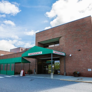 Central Vermont Medical Center Emergency Department entrance.