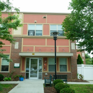 Exterior of the building for the Home Health & Hospice Adult Day Program.