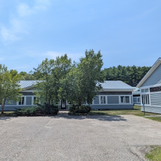 Exterior of Porter administrative building.