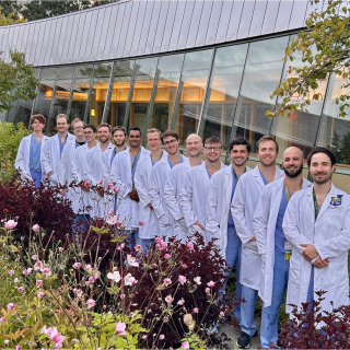 Group photo of Orthopaedics residents