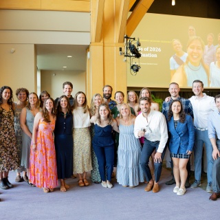 Group photo of Emergency Medicine residents and faculty