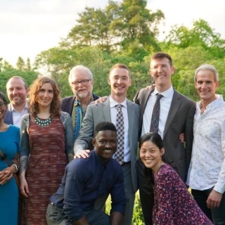Group photo of Gastroenterology fellows and faculty