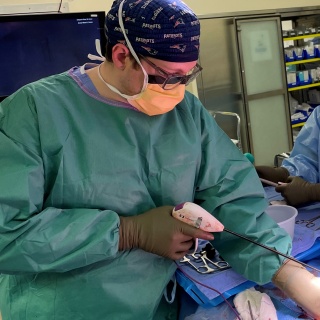 Gregory Corwin in surgery