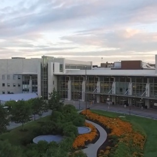 Exterior of UVM Medical Center