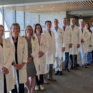 Group photo of Vascular Surgery fellows